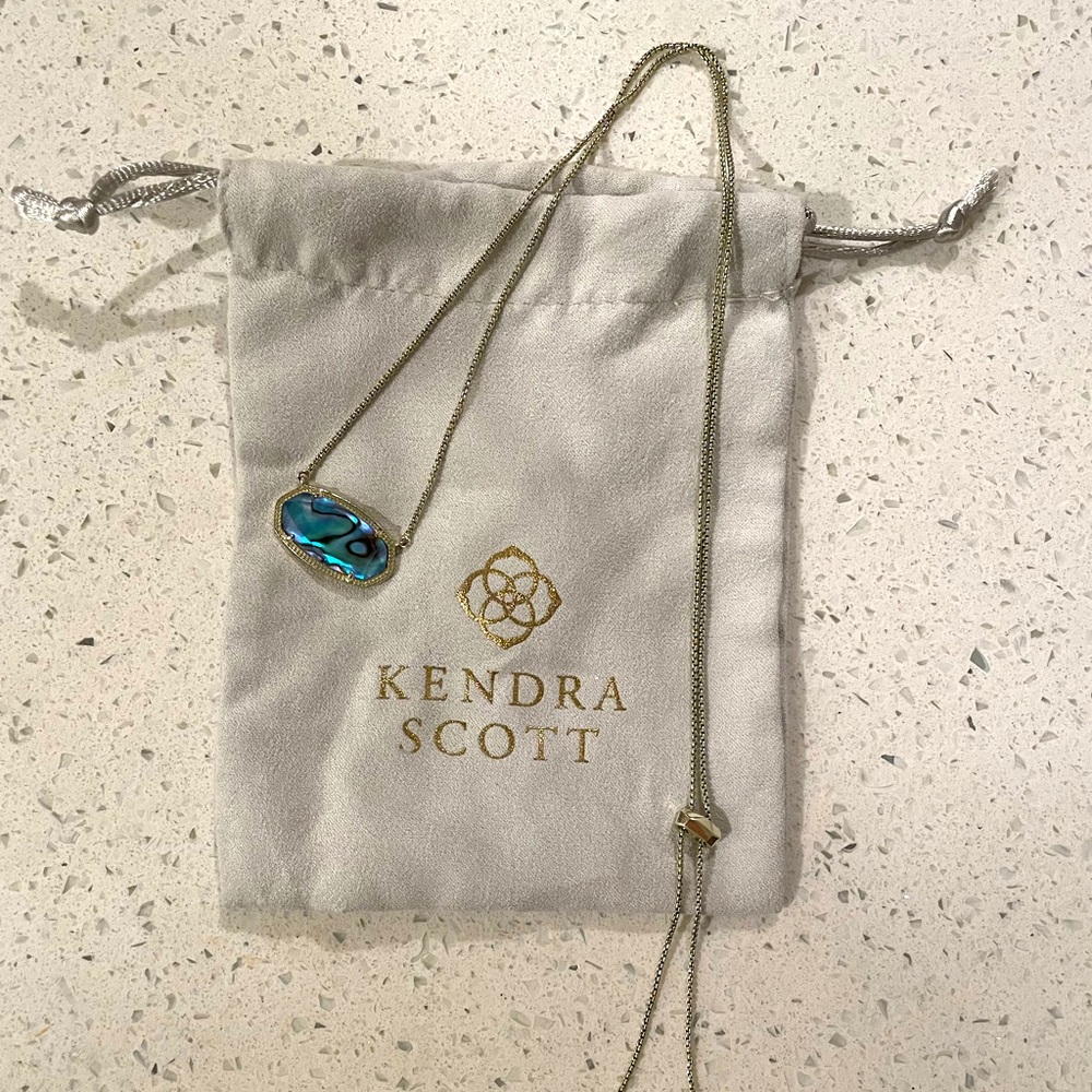 Kendra Scott Abalone Shell Necklace - perfection condition